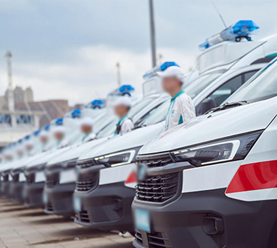 南沙区服务车队展示